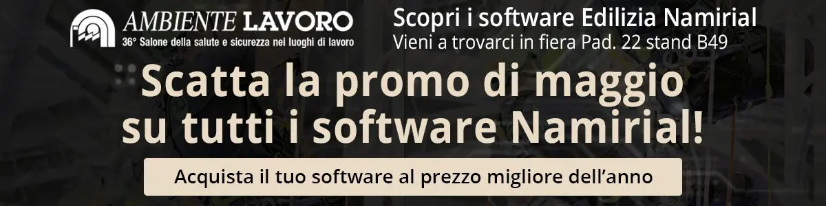 Ambiente Lavoro 2026 - Vieni a trovarci Pad 22 Stand B49 - Promo maggio