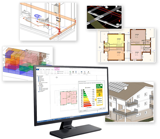 Schermate famiglia termotecnica e acustica