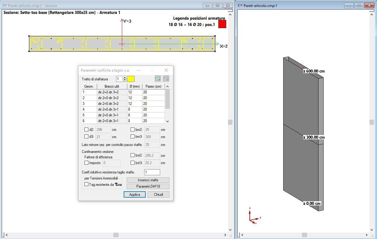 Pareti sismoresistenti in c.a. 2