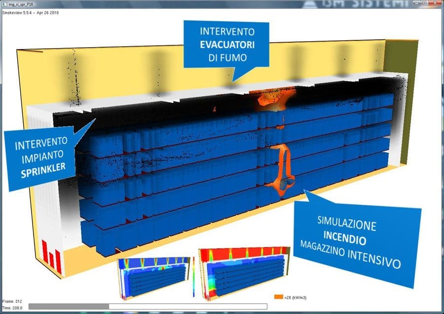 CPI win FSE - Simulazione incendio magazzino