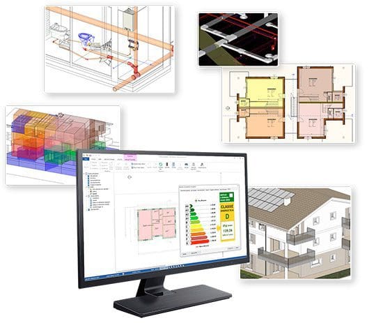 Schermate famiglia termotecnica e acustica