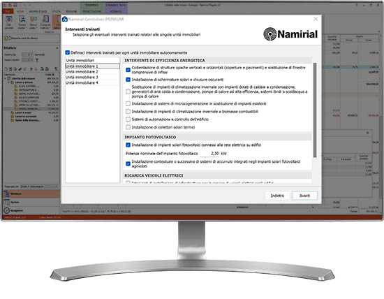 Software Superbonus 110% - Namirial Centodieci - Img. 3