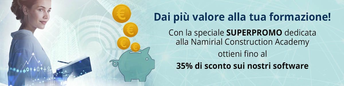 Promo dedicata alla Namirial Academy - fino al 35 % di sconto