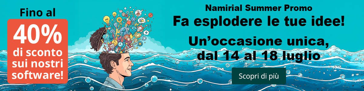 Namirial summer promo 2025