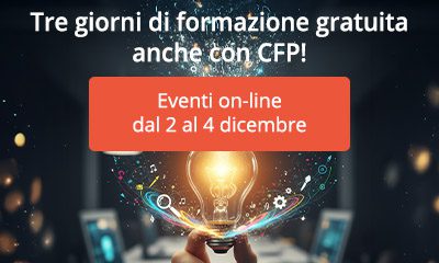 Eventi online con CFP - 2 - 4 dicembre