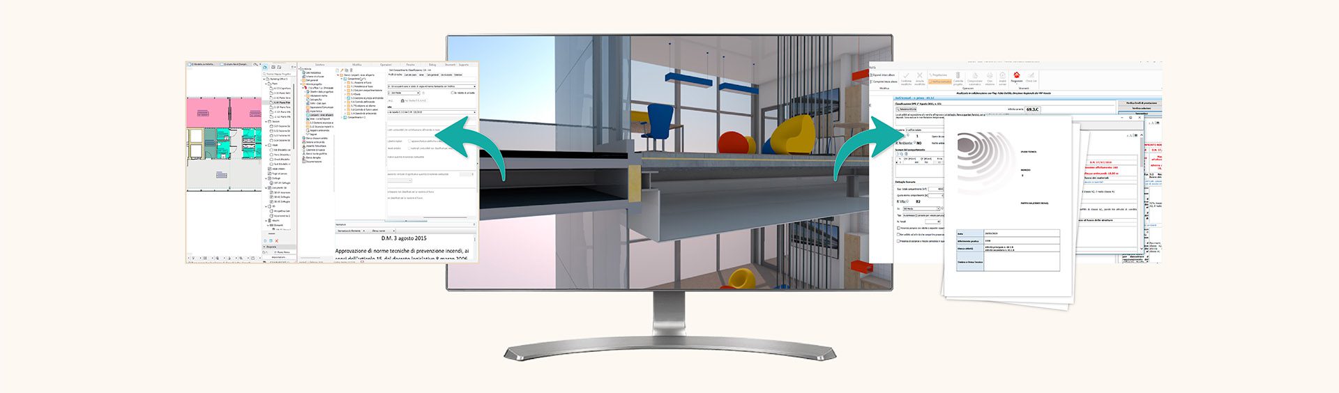 Progettazione attività antincendio BIM