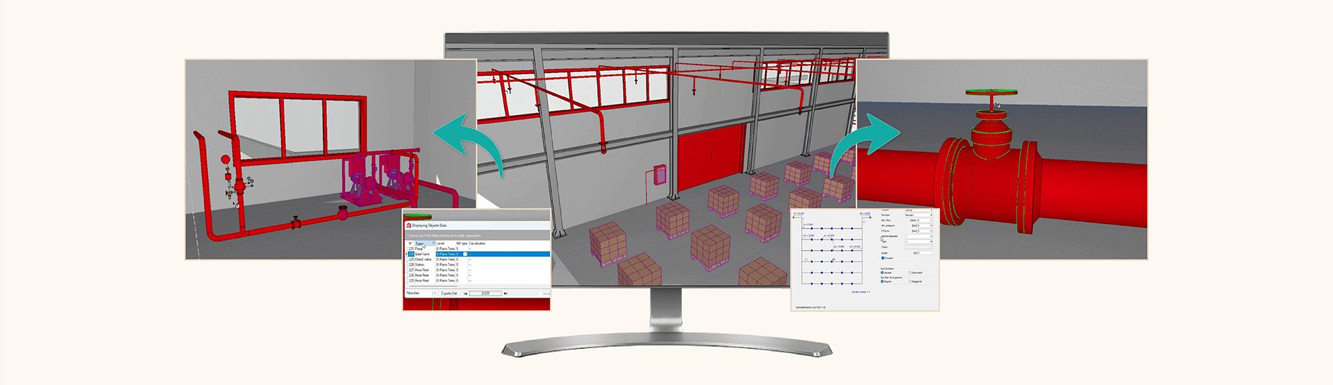 Namirial CPI win Impianti BIM - Sprinkler e Idranti