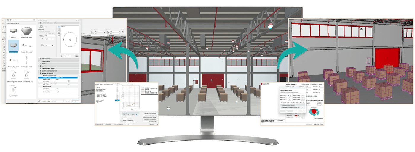 Fire Safety Engineering dal modello BIM