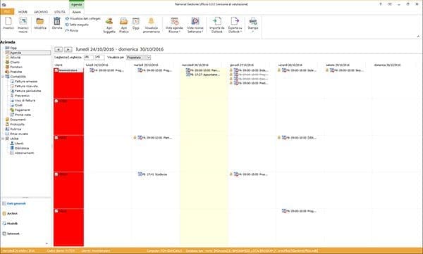 Software Gestione Ufficio - Agenda