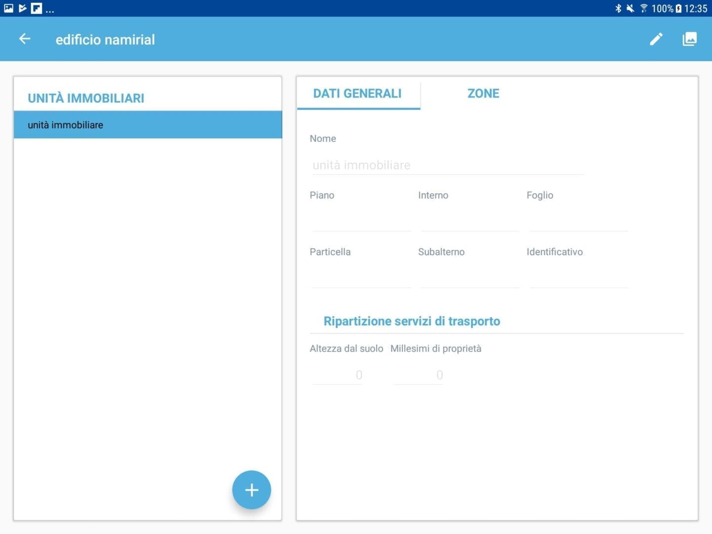 App Termo Android - Unità Immobiliari