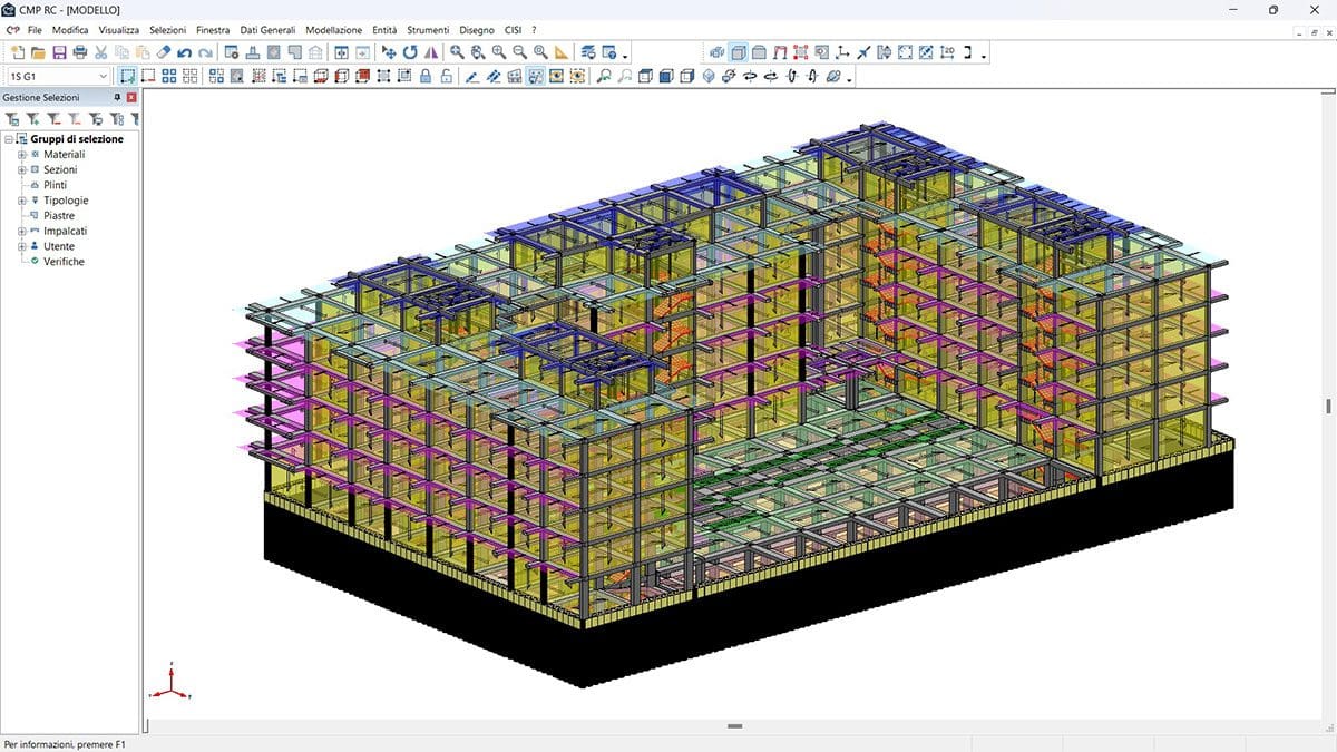 Software CMP Analisi Strutturale - Modello