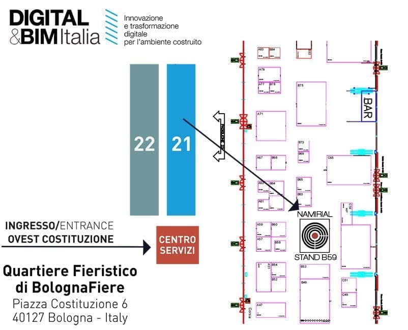 Digital & BIM - Pad. 21 Stand B59