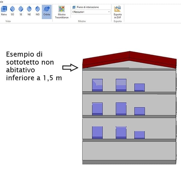 Sottotetto non abitativo - Termo