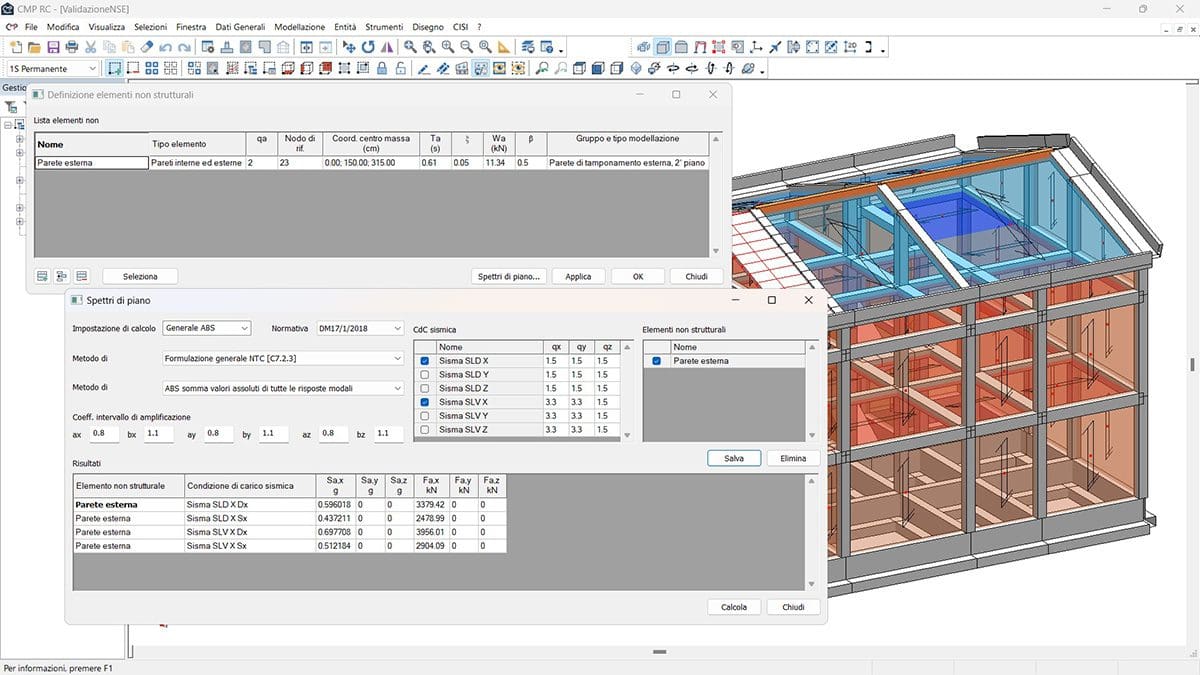 Software CMP Analisi Strutturale - Spettri