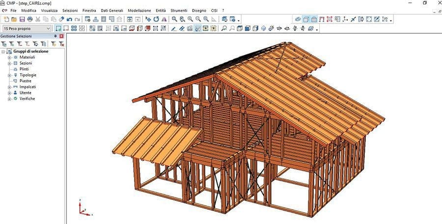 CMP - Telaio in legno