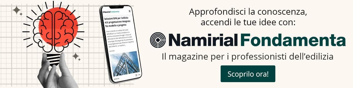 NamirialFondamenta il magazine per i professionisti dell'edilizia