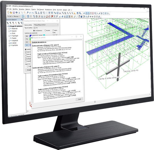 Verifiche dei nodi trave pilastro in c.a. - CMP