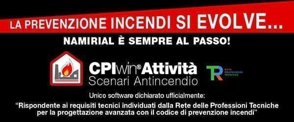 CPI win Attività - Scenari Antincendio