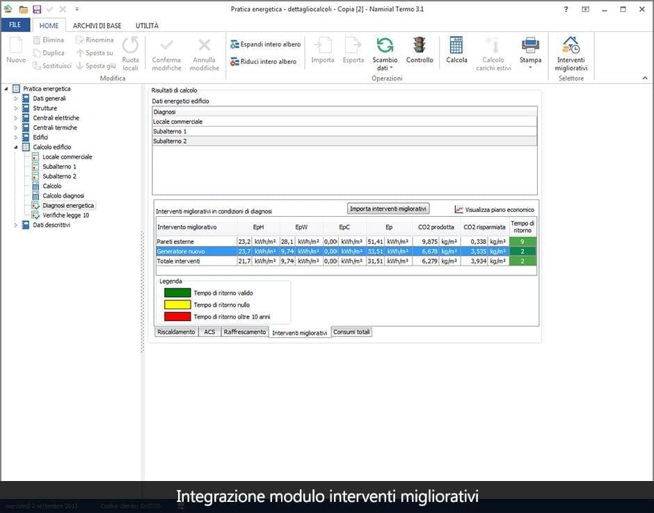 Diagnosi energetica - Termo - 2