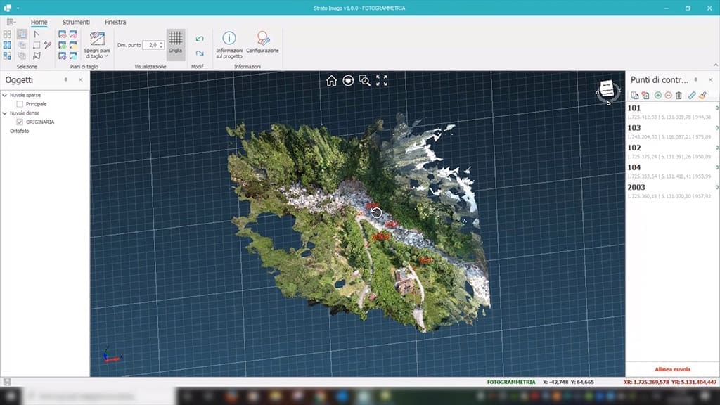 software topografia e fotogrammetria