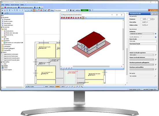 Visualizzazione 3D - Acustica