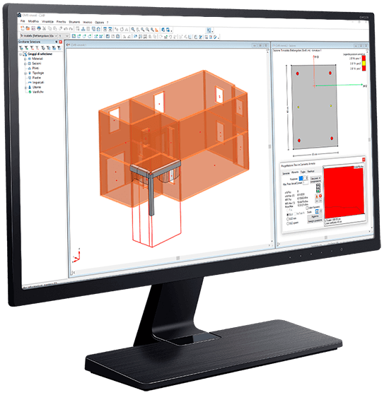 CMP Murature - Progettazione e verifica di strutture miste acciaio - c.a.