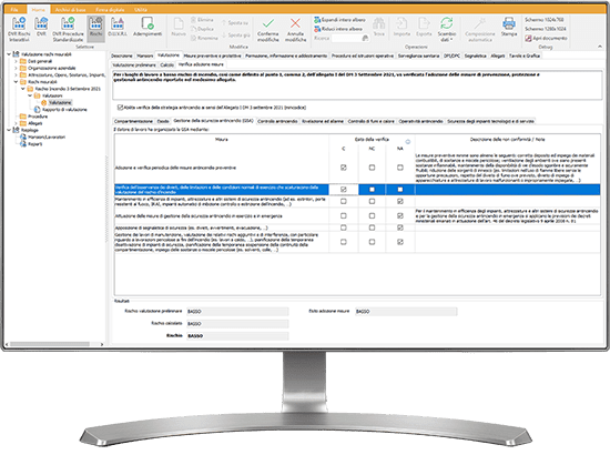 Misure compensative --> check-list di verifica adozione misure