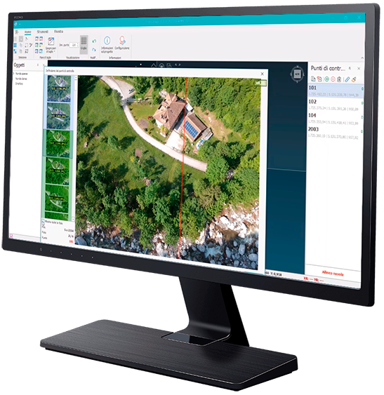 Software topografia e fotogrammetria