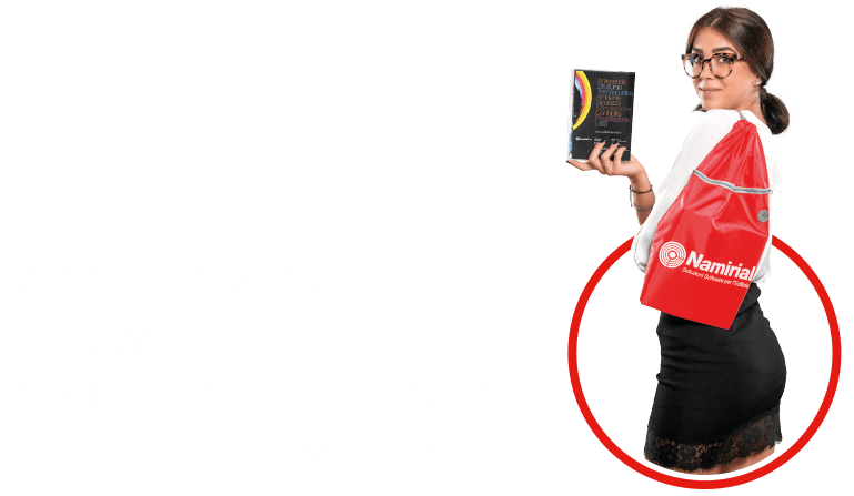 Vieni a trovarci e ricevi in omaggio la Namirial Bag con i nostri software