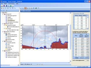 Ombreggiamenti impianto fotovoltaico - software fotovoltaico