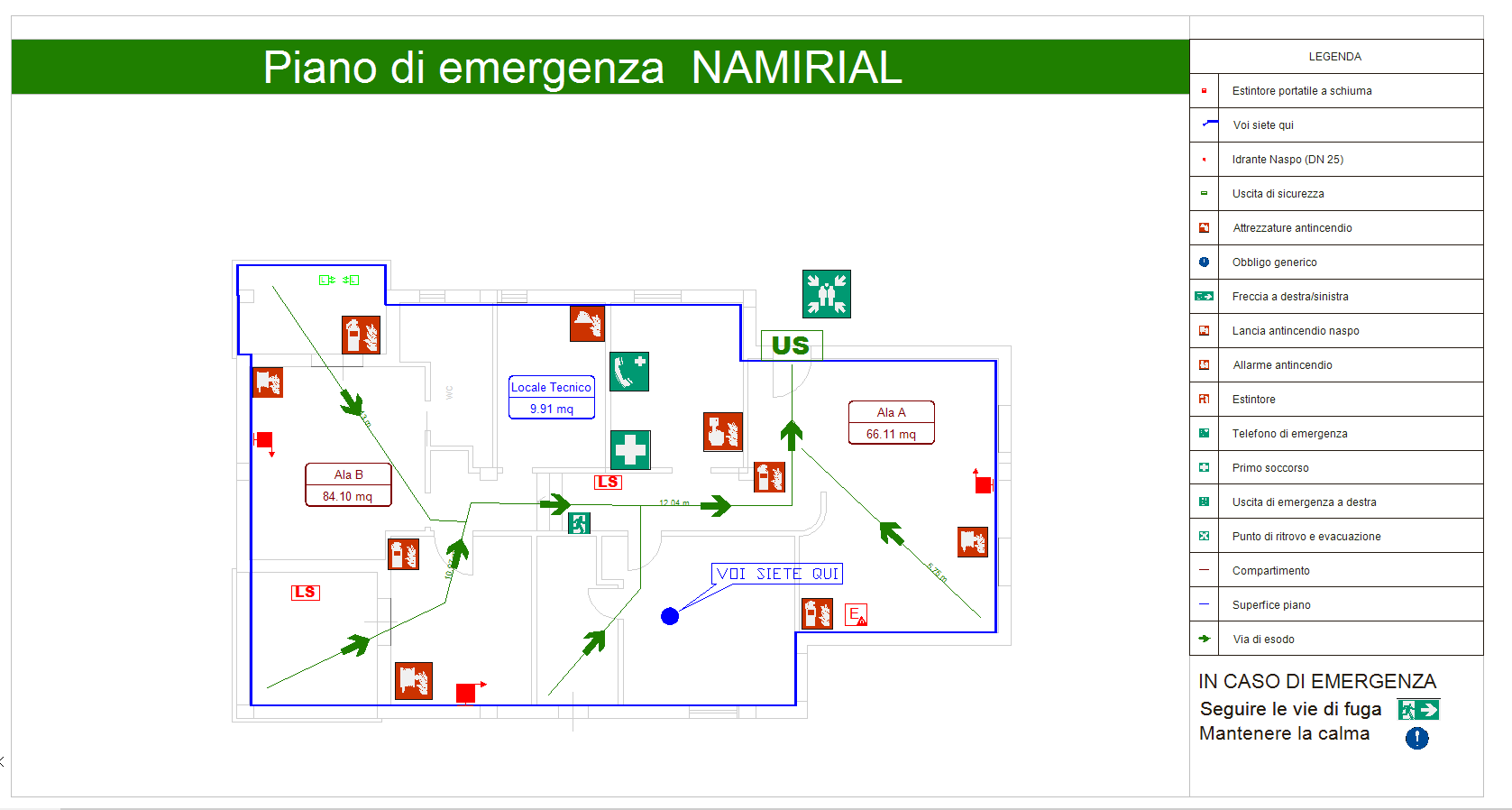 CPI CAD - Piano di emergenza