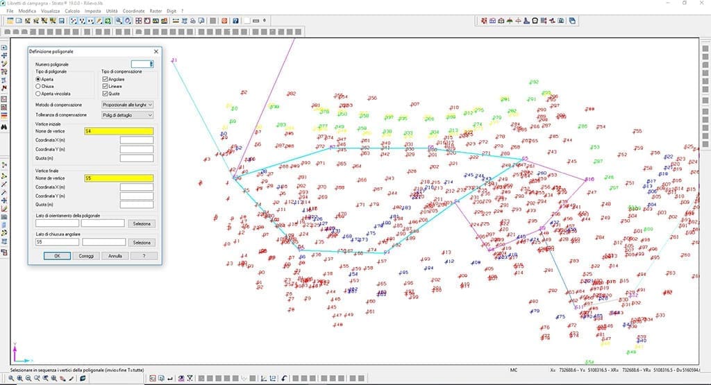 software topografia - poligonali