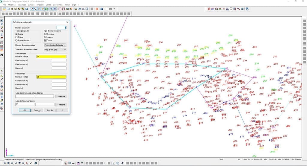 software topografia - poligonali