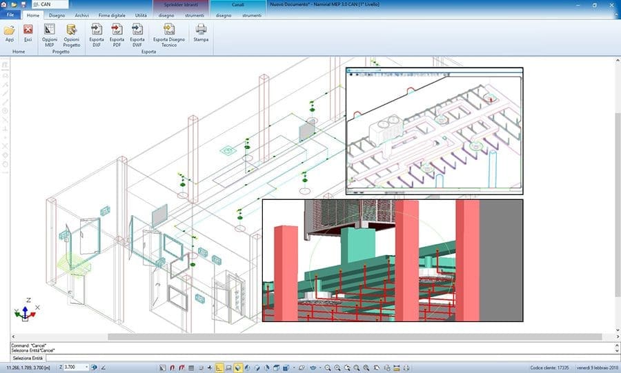 progettazione canali aria - 1