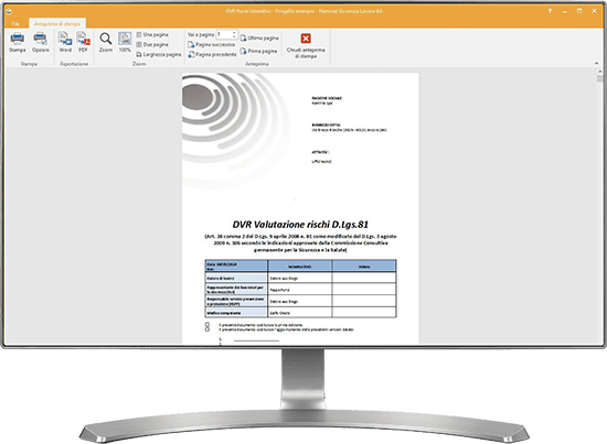 Stampa DVR Valutazione rischi - Sicurezza Lavoro