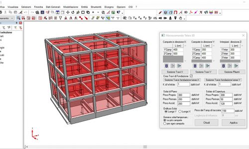 Macrocomando telaio 3D