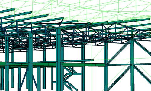 Edificio industriale in acciaio