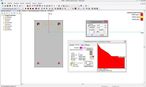 Progetto travi c.a. - strumenti interattivi per flessione - 1