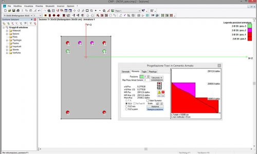 Progetto travi c.a. - strumenti interattivi per flessione - 2