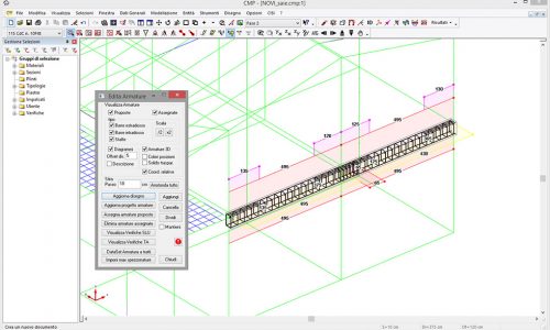 Modifica grafica delle armature disposte