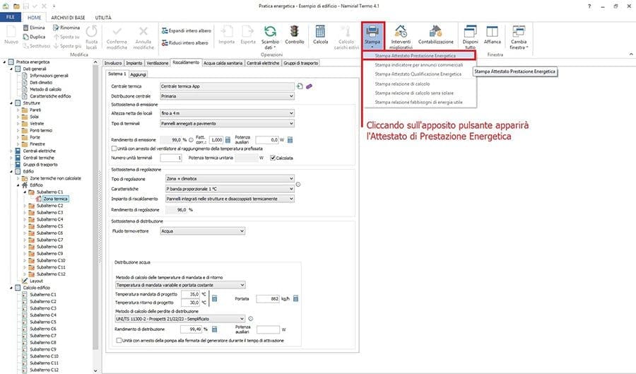 Stampa attestato prestazione energetica - 3