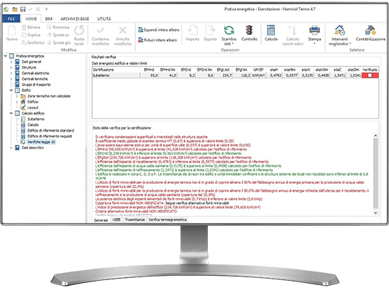 Software Legge 10 - Termo